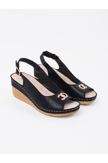 Juodos spalvos sandalai   2