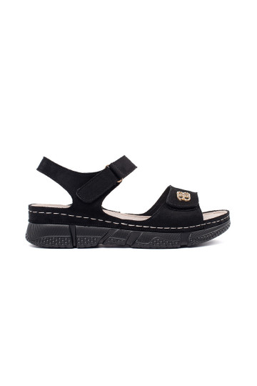 Juodos spalvos sandalai