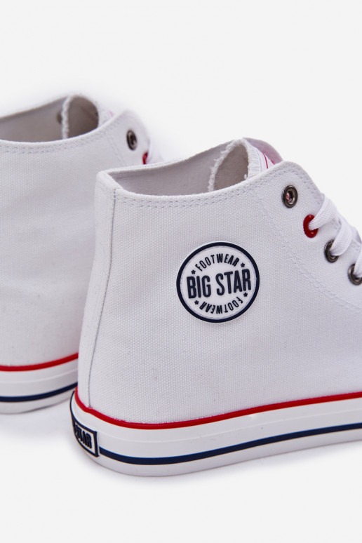 Big Star NN174305 HI-POLY SYSTEM vyriški laisvalaikio batai balti