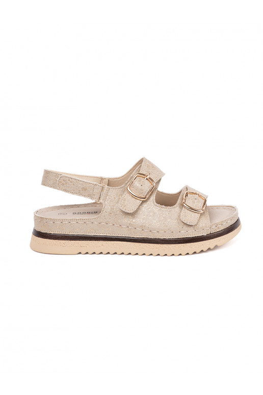 smėlio spalvos sandalai ze mi elementami