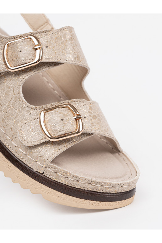 smėlio spalvos sandalai ze mi elementami