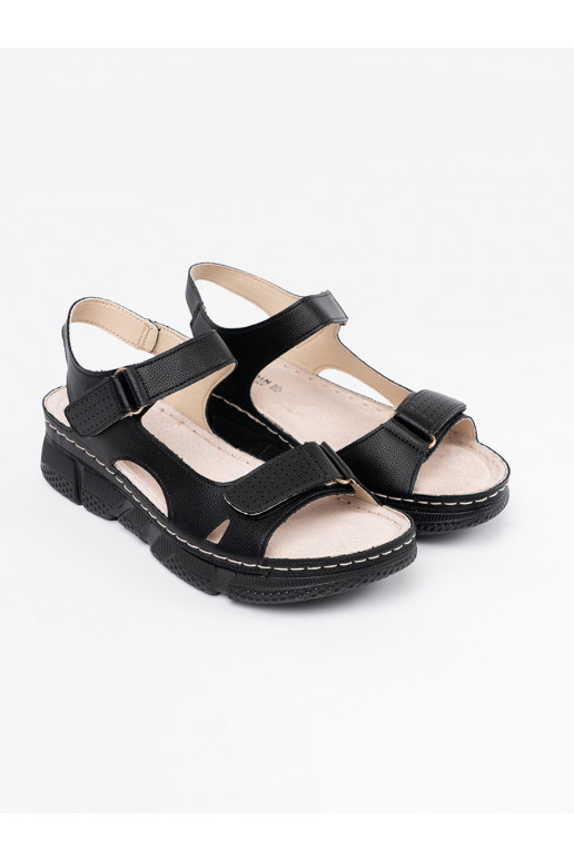 Juodos spalvos  sandalai  Juodos spalvos  sandalai