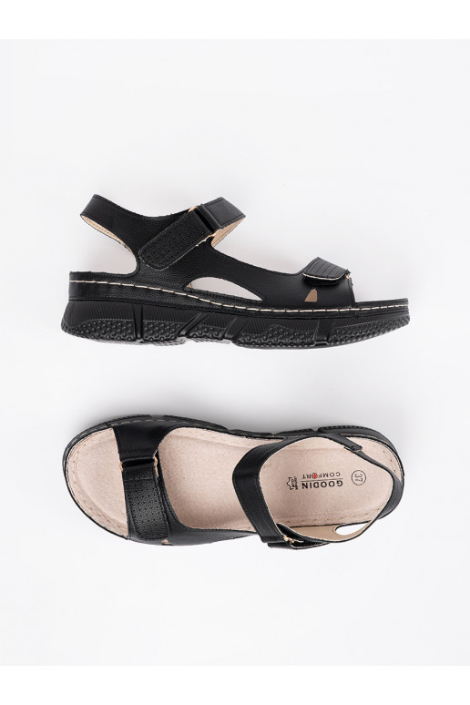 Juodos spalvos  sandalai  Juodos spalvos  sandalai