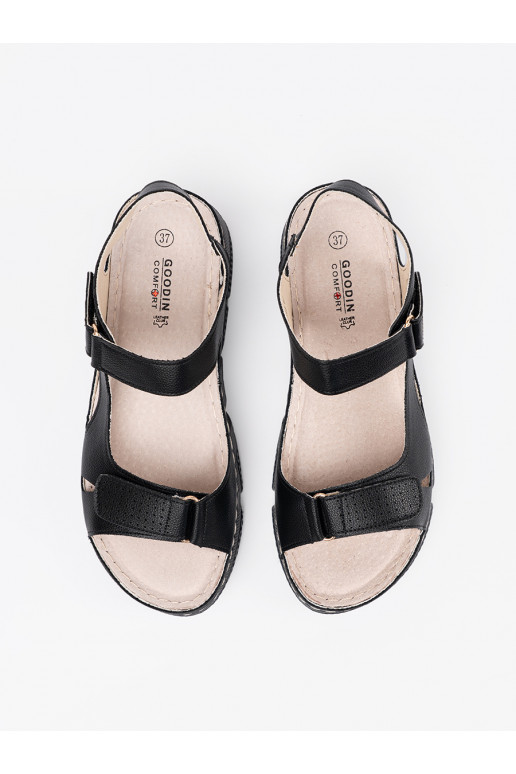 Juodos spalvos  sandalai  Juodos spalvos  sandalai