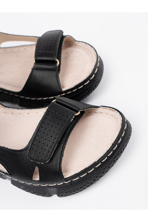 Juodos spalvos  sandalai  Juodos spalvos  sandalai