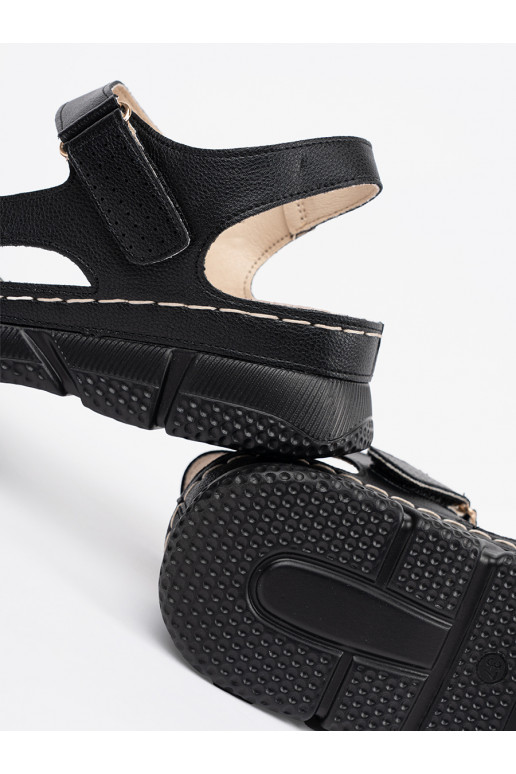 Juodos spalvos  sandalai  Juodos spalvos  sandalai