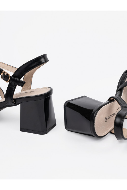 basutės ant kulno juodos spalvos basutės ant kulno juodos spalvos