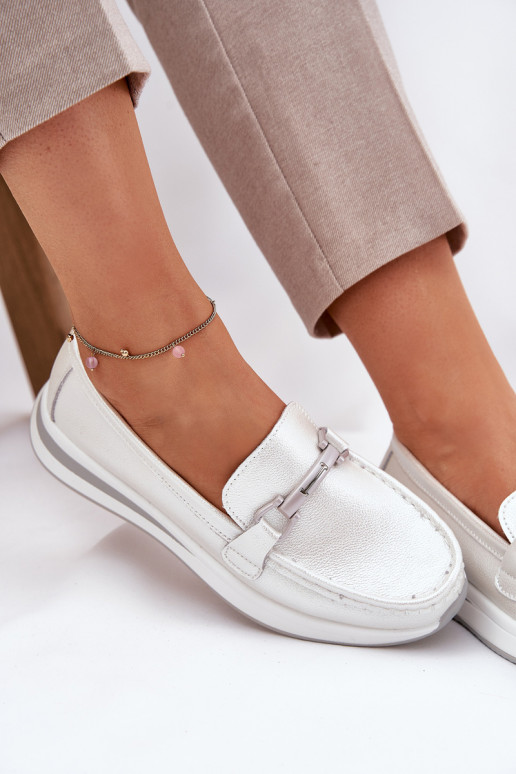   moteriški mokasinai S.Barski GR51-598 perlamutriniai