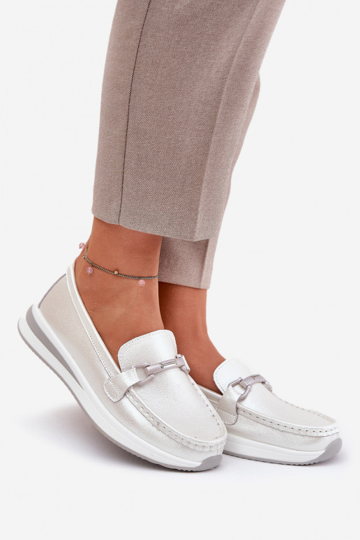   moteriški mokasinai S.Barski GR51-598 perlamutriniai