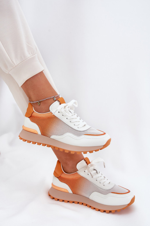 sportiniai bateliai su tinkleliu  Vinceza 66775 oranžinės spalvos   sportiniai bateliai su tinkleliu  Vinceza 66775 oranžinės spalvos