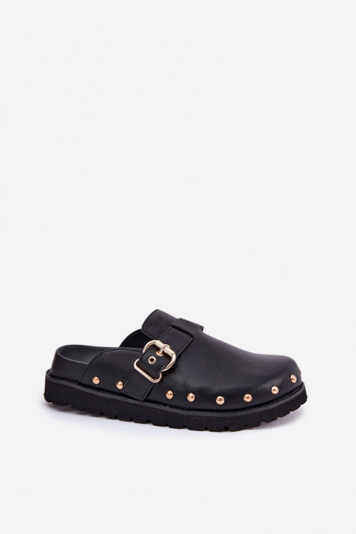 Šlepetės   su platforma Big Star RR274A378 Juodos spalvos