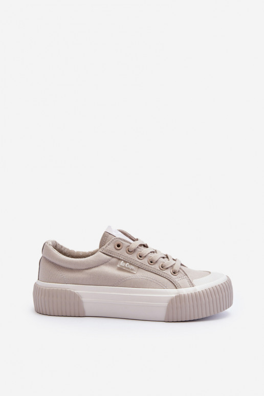 Laisvalaikio bateliai su masyviu padu Lee Cooper LCW-24-31-2178 pilkos spalvos Laisvalaikio bateliai su masyviu padu Lee Cooper LCW-24-31-2178 pilkos spalvos
