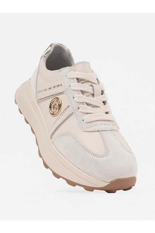 smėlio spalvos  modelio batai   su masyviu kulnu smėlio spalvos  modelio batai   su masyviu kulnu