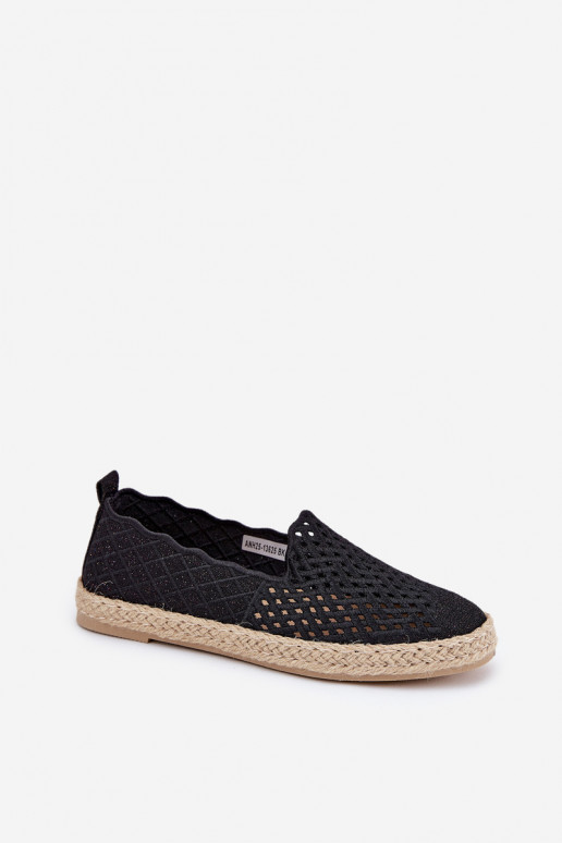 Espadrilės  Vinceza 13625 Juodos spalvos