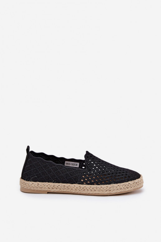 Espadrilės  Vinceza 13625 Juodos spalvos