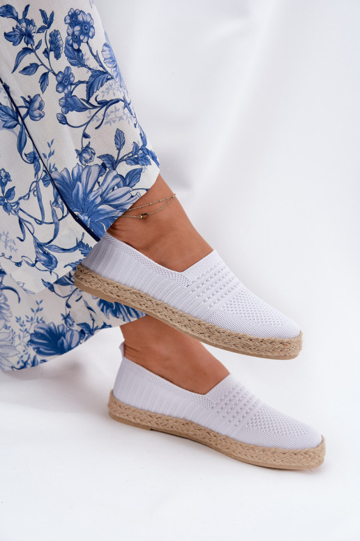  espadrilės  Vinceza 13624 baltos spalvos