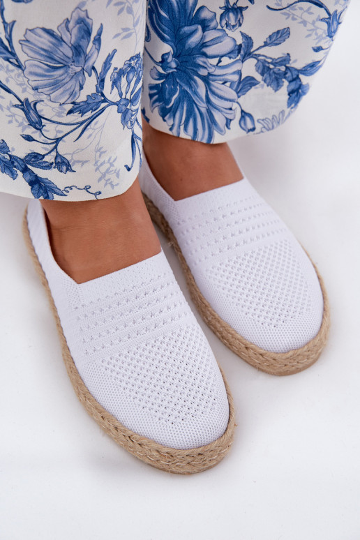  espadrilės  Vinceza 13624 baltos spalvos