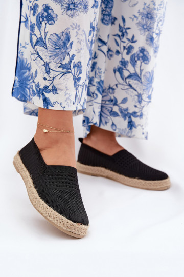 espadrilės  Vinceza 13624 Juodos spalvos