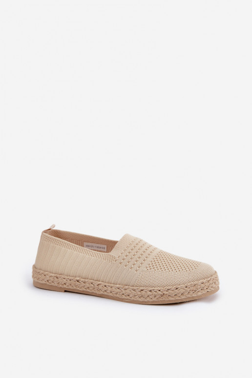 espadrilės  Vinceza 13624 smėlio spalvos  espadrilės  Vinceza 13624 smėlio spalvos