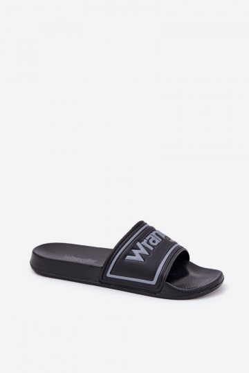 Šlepetės  WRANGLER AVERELL SLIDER MEN LOW 20251042.25Y Juodos spalvos