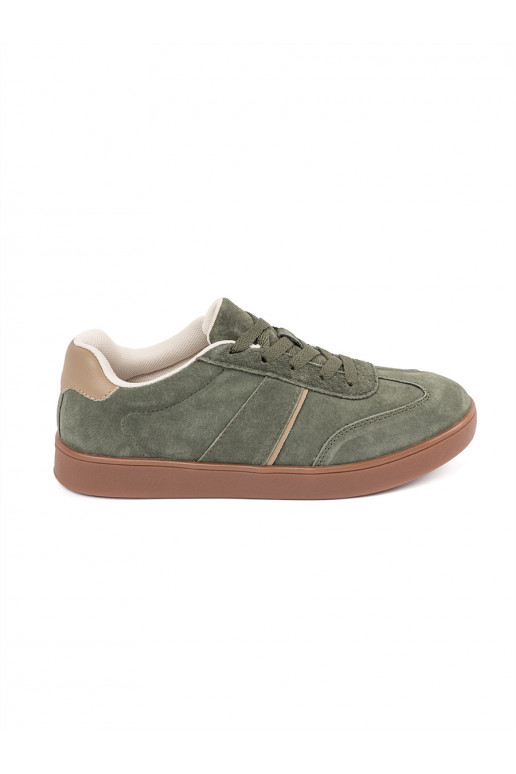 iš zomšos žalios spalvos  modelio batai Sergio Leone iš zomšos žalios spalvos  modelio batai Sergio Leone