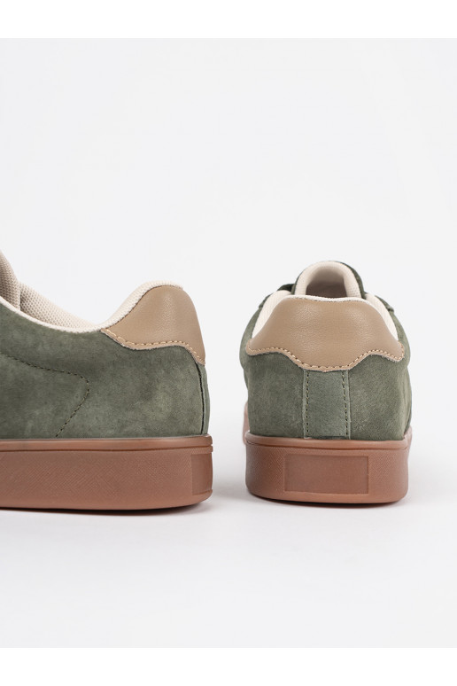 iš zomšos žalios spalvos  modelio batai Sergio Leone iš zomšos žalios spalvos  modelio batai Sergio Leone