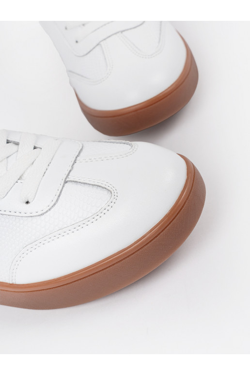 iš zomšos baltos spalvos  modelio batai Sergio Leone iš zomšos baltos spalvos  modelio batai Sergio Leone