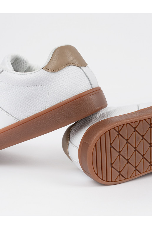 iš zomšos baltos spalvos  modelio batai Sergio Leone iš zomšos baltos spalvos  modelio batai Sergio Leone