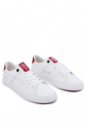 Sportbačiai Big Star JJ174106 Baltos-raudonos spalvos