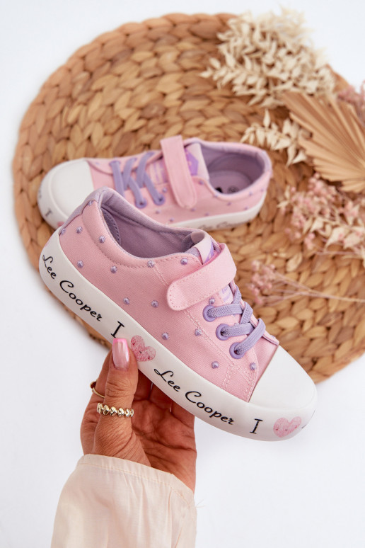 laisvalaikio batai Vaikiški Lee Cooper LCW-24-02-2160 rožinės spalvos