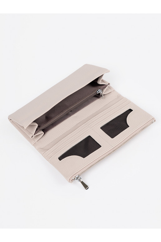 Moteriška piniginė smėlio spalvos