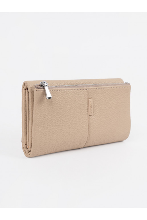 Moteriška piniginė smėlio spalvos