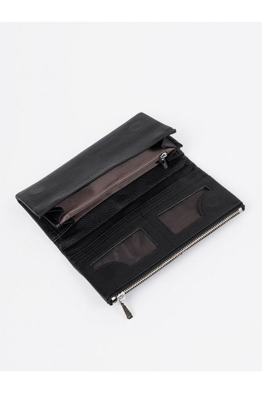 Moteriška piniginė juodos spalvos