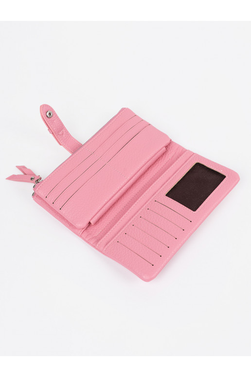 rožinė Moteriška piniginė z przegródkami