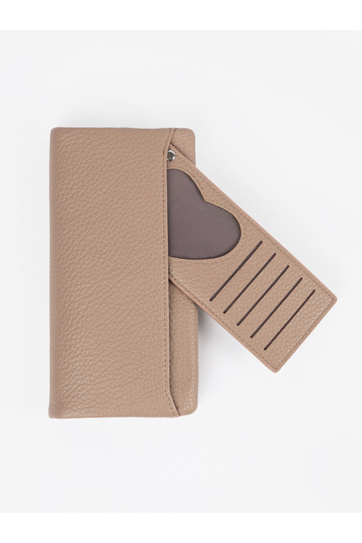 dramblio kaulo spalvos duży Moteriška piniginė dramblio kaulo spalvos duży Moteriška piniginė