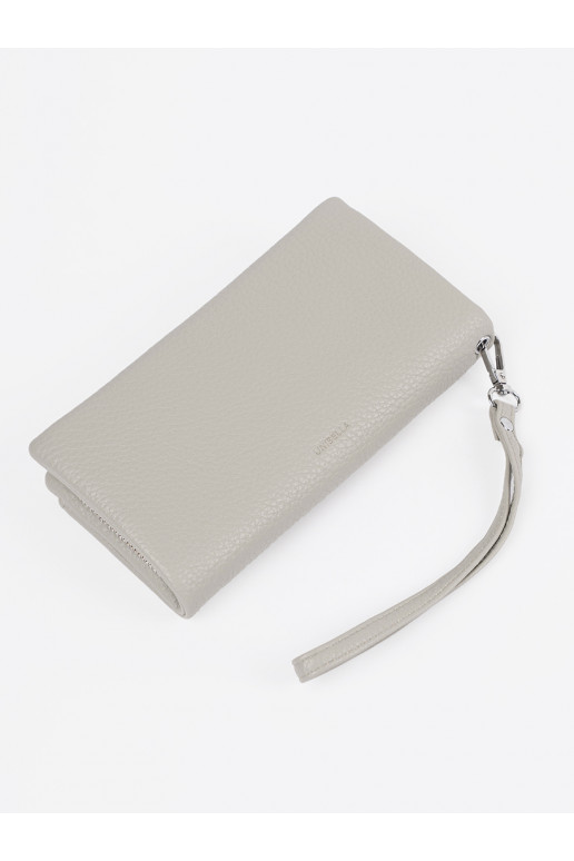 pilkos spalvos duży Moteriška piniginė pilkos spalvos duży Moteriška piniginė