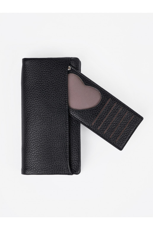 juodos spalvos duży Moteriška piniginė juodos spalvos duży Moteriška piniginė