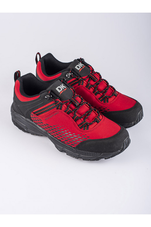 Trekingo batai  su masyviu kulnu DK raudonos spalvos Aqua Softshell