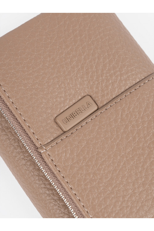  smėlio spalvos Moteriška piniginė eko oda