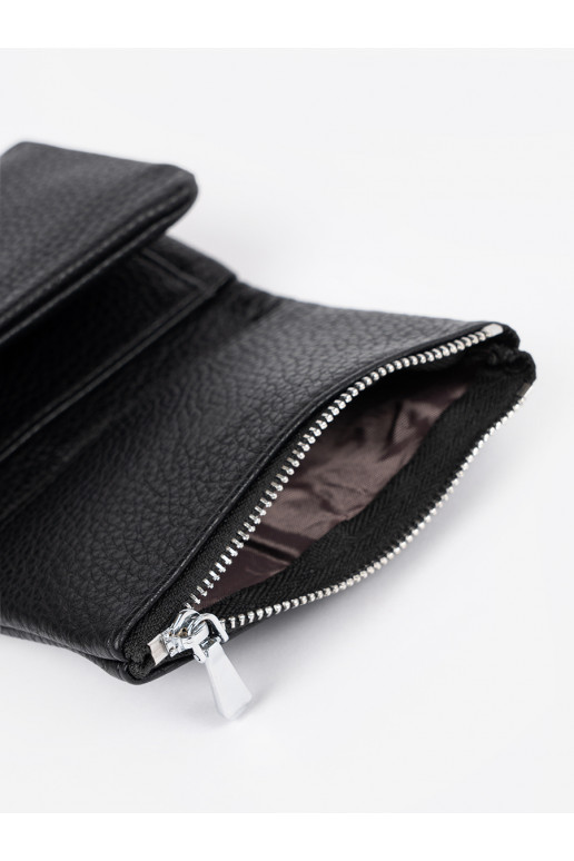  juodos spalvos Moteriška piniginė eko oda