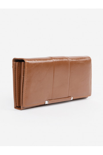 Elegancki Moteriška piniginė rudas 2