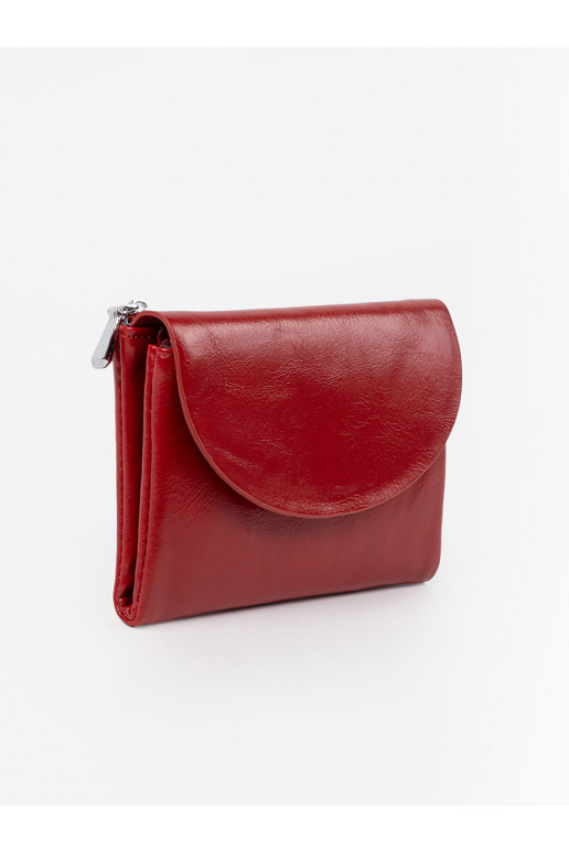 raudonos spalvos mały Moteriška piniginė