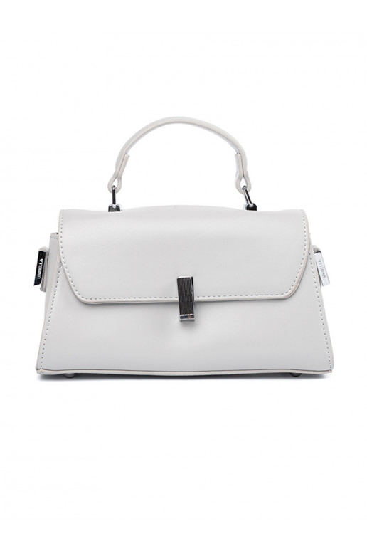 pilka rankinė na ramie z rączką pilka rankinė na ramie z rączką