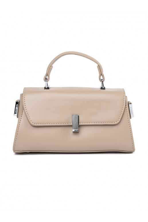 dramblio kaulo spalvos rankinė na ramie z rączką dramblio kaulo spalvos rankinė na ramie z rączką