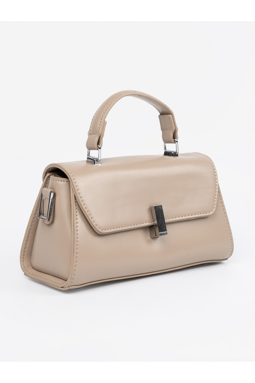 dramblio kaulo spalvos rankinė na ramie z rączką dramblio kaulo spalvos rankinė na ramie z rączką