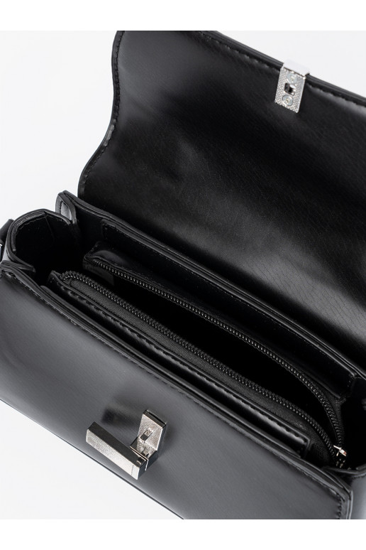 juoda rankinė na ramie z rączką juoda rankinė na ramie z rączką