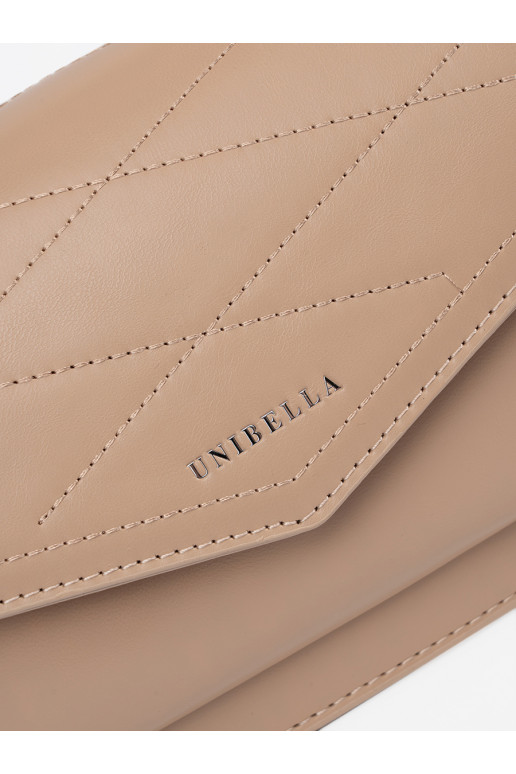 dramblio kaulo spalvos elegantiška rankinė z rączką i paskiem dramblio kaulo spalvos elegantiška rankinė z rączką i paskiem