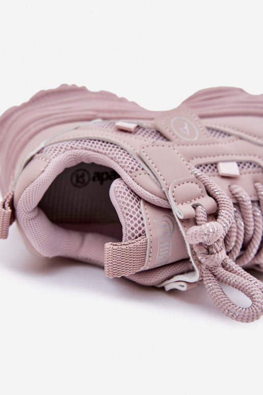  modelio batai Vaikiški su platforma rožinės spalvos Hanomess