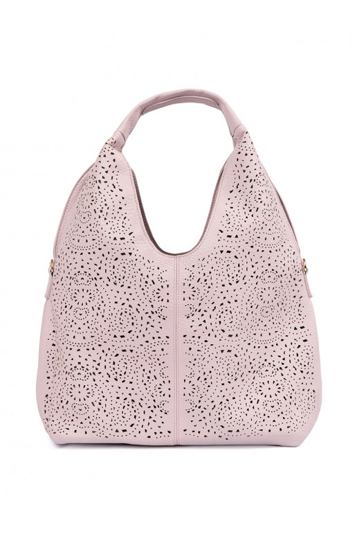 rožinė ażurowa Moteriška rankinė rožinė ażurowa Moteriška rankinė