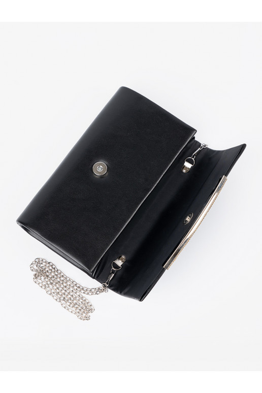 juoda voko tipo su dekoratyvine grandinėle juoda voko tipo su dekoratyvine grandinėle